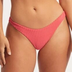 Seafolly Pink Havana High Cut Pant