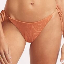 Seafolly Tan Second Wave Tie Side Rio Pant -Exquisite Clothing 18513811 3