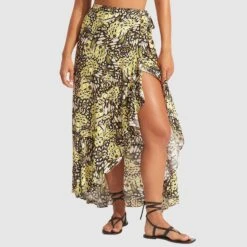 Seafolly Multi Take Flight Wrap Skirt