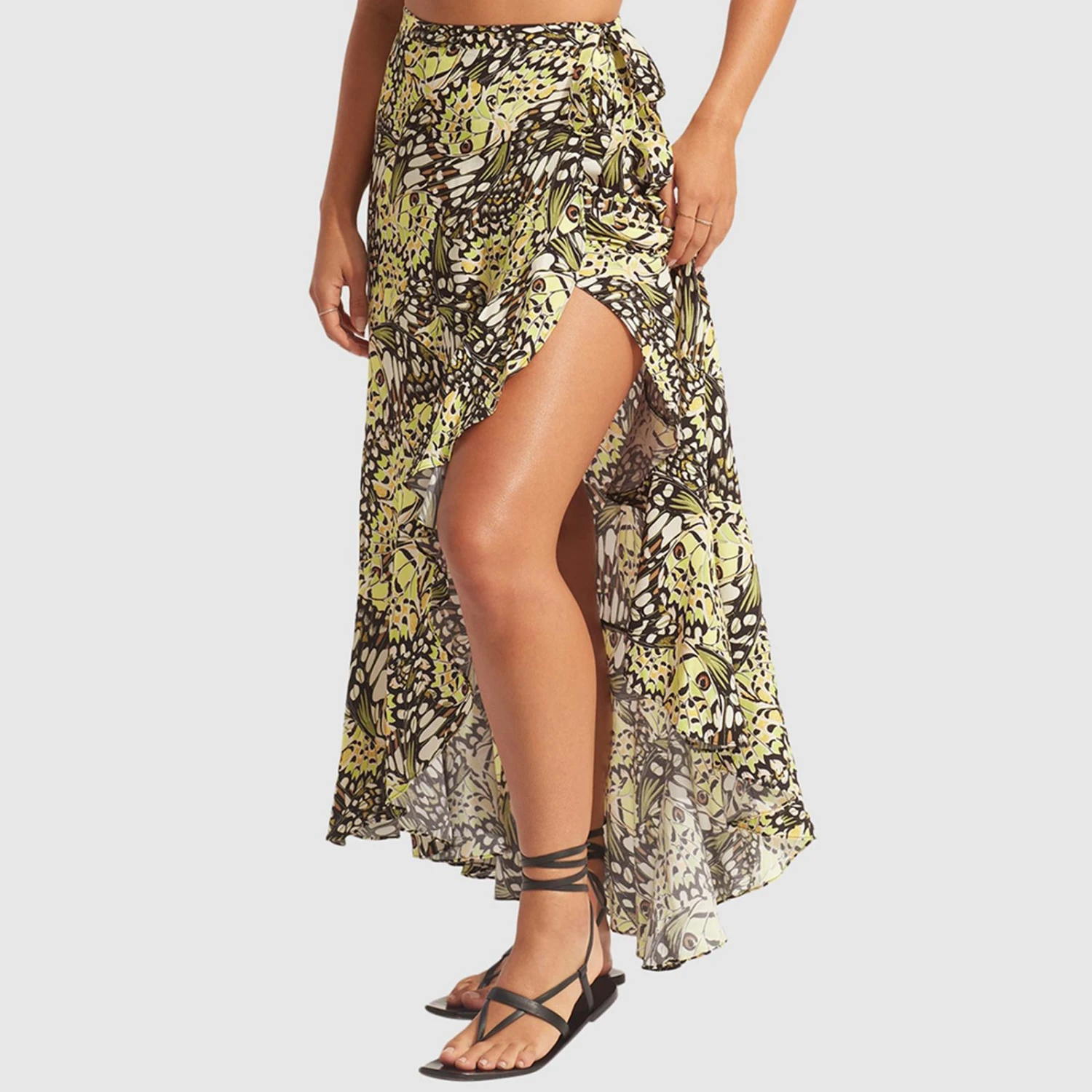 Seafolly Multi Take Flight Wrap Skirt 4 Seafolly Multi Take Flight Wrap Skirt - Image 2