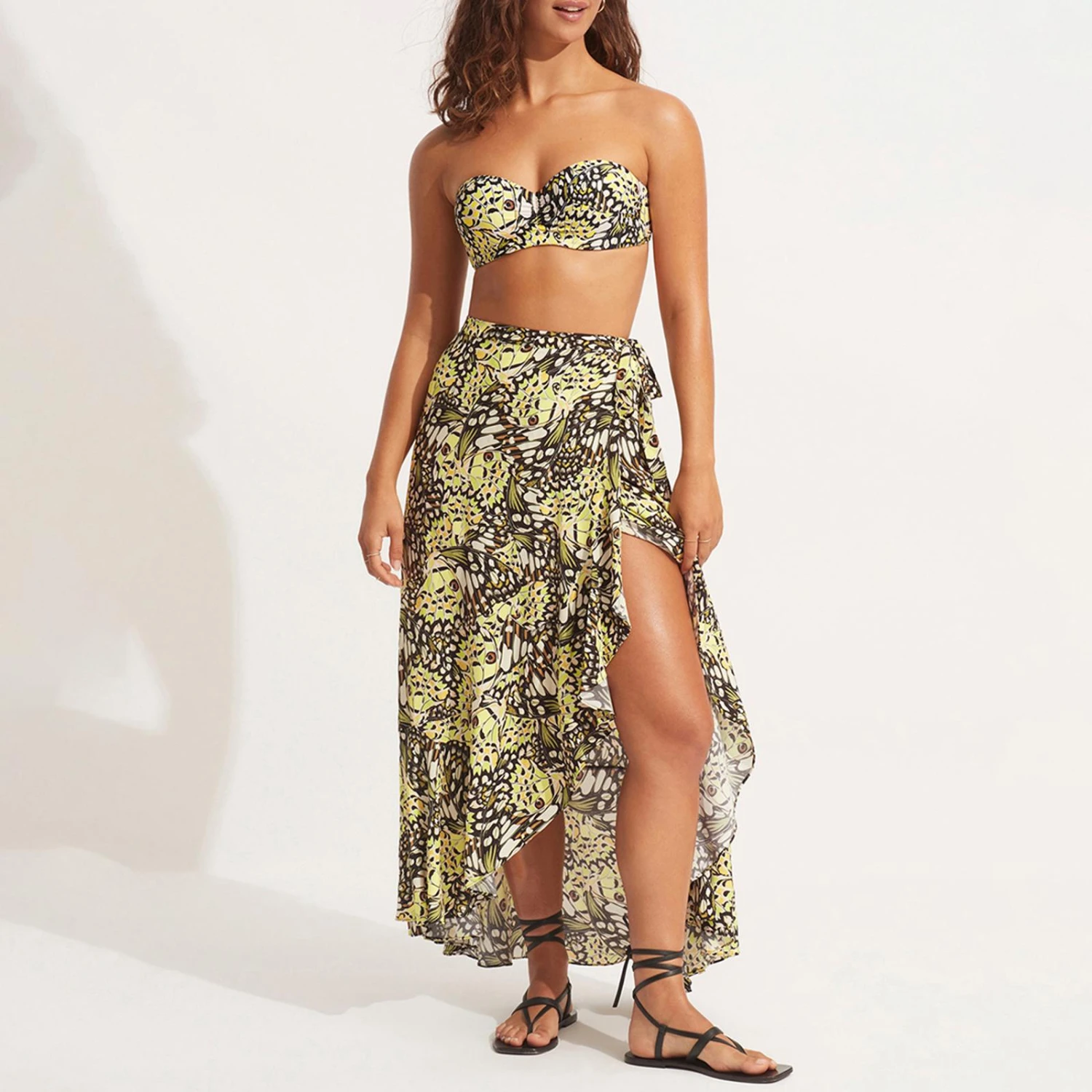 Seafolly Multi Take Flight Wrap Skirt 5 Seafolly Multi Take Flight Wrap Skirt - Image 3