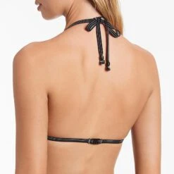 Jets Black Signature Halter Top -Exquisite Clothing 18519829 4