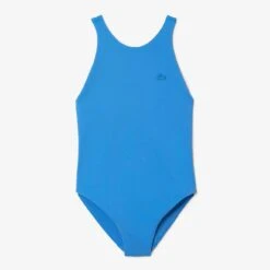 Lacoste Blue Branded Swimming Costume