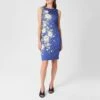 Hobbs London Blue/Multi Fiona Floral Dress 1 Hobbs London Blue/Multi Fiona Floral Dress -Exquisite Clothing 18568900 1
