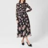 Hobbs London Navy/Multi Helena Silk Dress -Exquisite Clothing 18569572 1