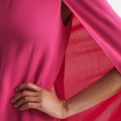 Reiss Pink Nina One Shoulder Dress -Exquisite Clothing 18572649 3