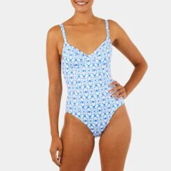 Vilebrequin One Piece Swimsuit Ikat Medusa
