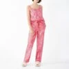 Hush Pink Cotton Isla Printed Cami Pyjamas -Exquisite Clothing 18583859 1