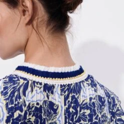 Vilebrequin Navy/White Hidden Fishes Mini Dress -Exquisite Clothing 18588067 4