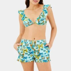 Vilebrequin Blue/Multi Printed Swimming Shorts -Exquisite Clothing 18588240 3