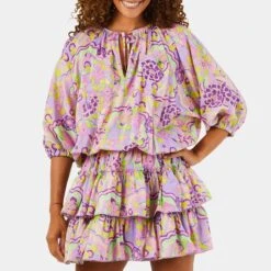 Vilebrequin Multi Silk Blend Mini Dress