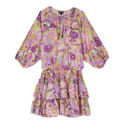 Vilebrequin Multi Silk Blend Mini Dress -Exquisite Clothing 18594817 3