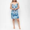 Cyberjammies Blue Marie Tile Print Strappy Short Nightdress -Exquisite Clothing 18602074 1