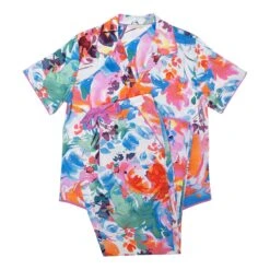 Cyberjammies Multi Aimee Abstract Floral Print Pyjama Set -Exquisite Clothing 18602190 3