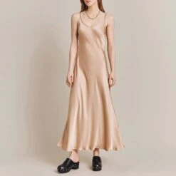 Ghost Stone Joelle Satin Dress
