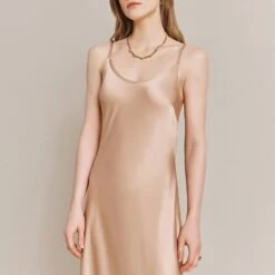 Ghost Stone Joelle Satin Dress -Exquisite Clothing 18612986 3