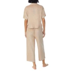 DKNY Beige Lounge Life Top And Culotte Lounge Set -Exquisite Clothing 18613011 3