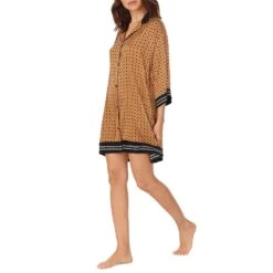 DKNY Brown Obsession Shirt Dress