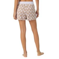 DKNY Beige DKNY Logo Shorts -Exquisite Clothing 18613047 3