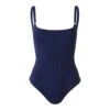 Melissa Odabash Navy Ridges Swimsuit -Exquisite Clothing 18618538 1