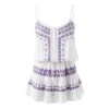 Melissa Odabash White & Violet Karen Dress -Exquisite Clothing 18618632 1