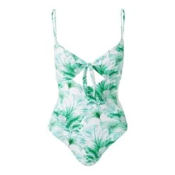 Melissa Odabash Green Palm Amalfi Swimsuit