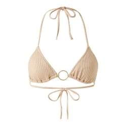 Melissa Odabash Tan Miami Ribbed Bikini Top