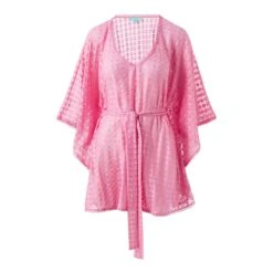 Melissa Odabash Pink Petra Kaftan