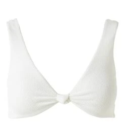 Melissa Odabash White Ridges Hamptons Bikini Top