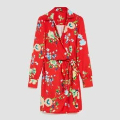 MAX & Co. Max&Co. Red Tenacita Floral Mini Dress -Exquisite Clothing 18623629 3