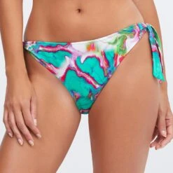 Nuria Ferrer Multi Frida Tie Side Bikini Bottom