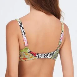 Nuria Ferrer Multii Green Palm Bikini Top -Exquisite Clothing 18638631 2