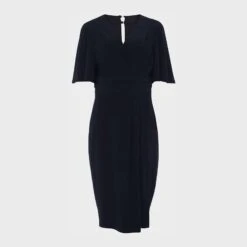 Hobbs London Navy Coralie Midi Dress -Exquisite Clothing 18645529 4
