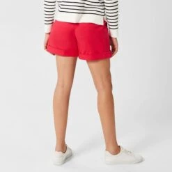 Hobbs London Red Chessie Cotton Shorts -Exquisite Clothing 18646448 2