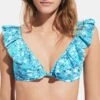 Vilebrequin Blue Lizzy Bikini Top -Exquisite Clothing 18699808 1