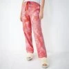 Hush Orange/Pink Isla Printed Cotton PJ Trousers -Exquisite Clothing 18701549 1